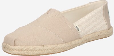 TOMS Espadrillas bēšs / krēmkrāsas, Preces skats