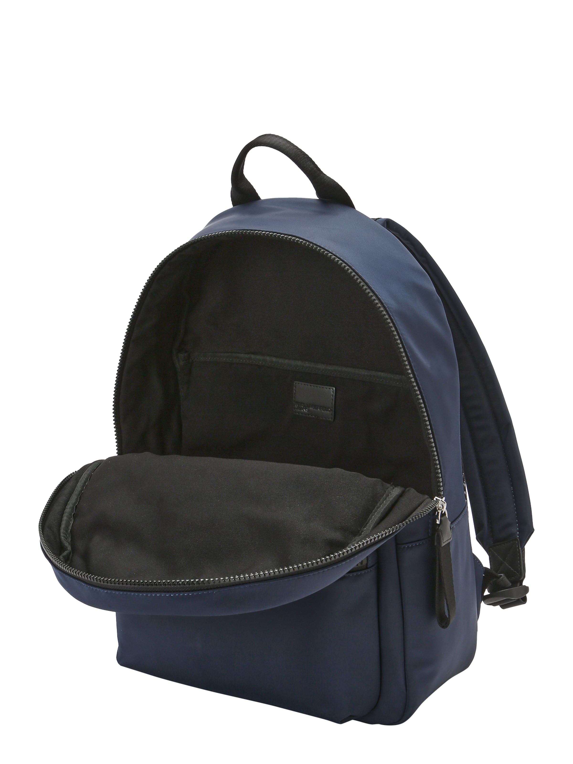 KARL LAGERFELD JEANS Backpack 'ESSENTIAL' in Blue: top