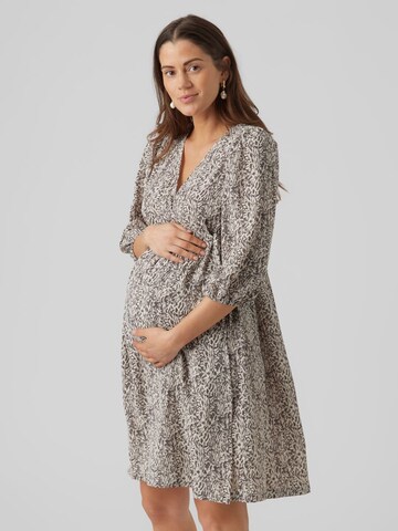 Robe 'AZELIA' MAMALICIOUS en gris : devant