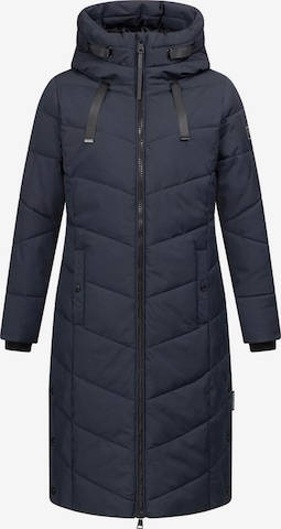 NAVAHOO Winter jacket 'N009' in Blue: front