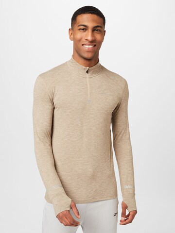 ENDURANCE Functioneel shirt 'Tune' in Beige: voorkant