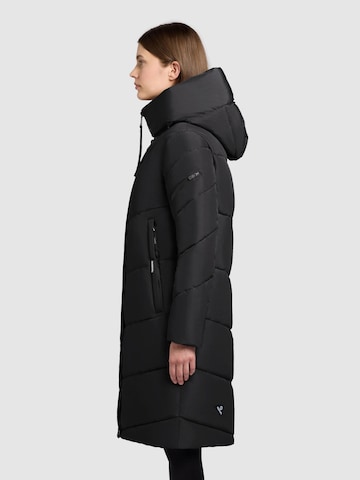 Manteau d’hiver 'Jange-YM' khujo en noir