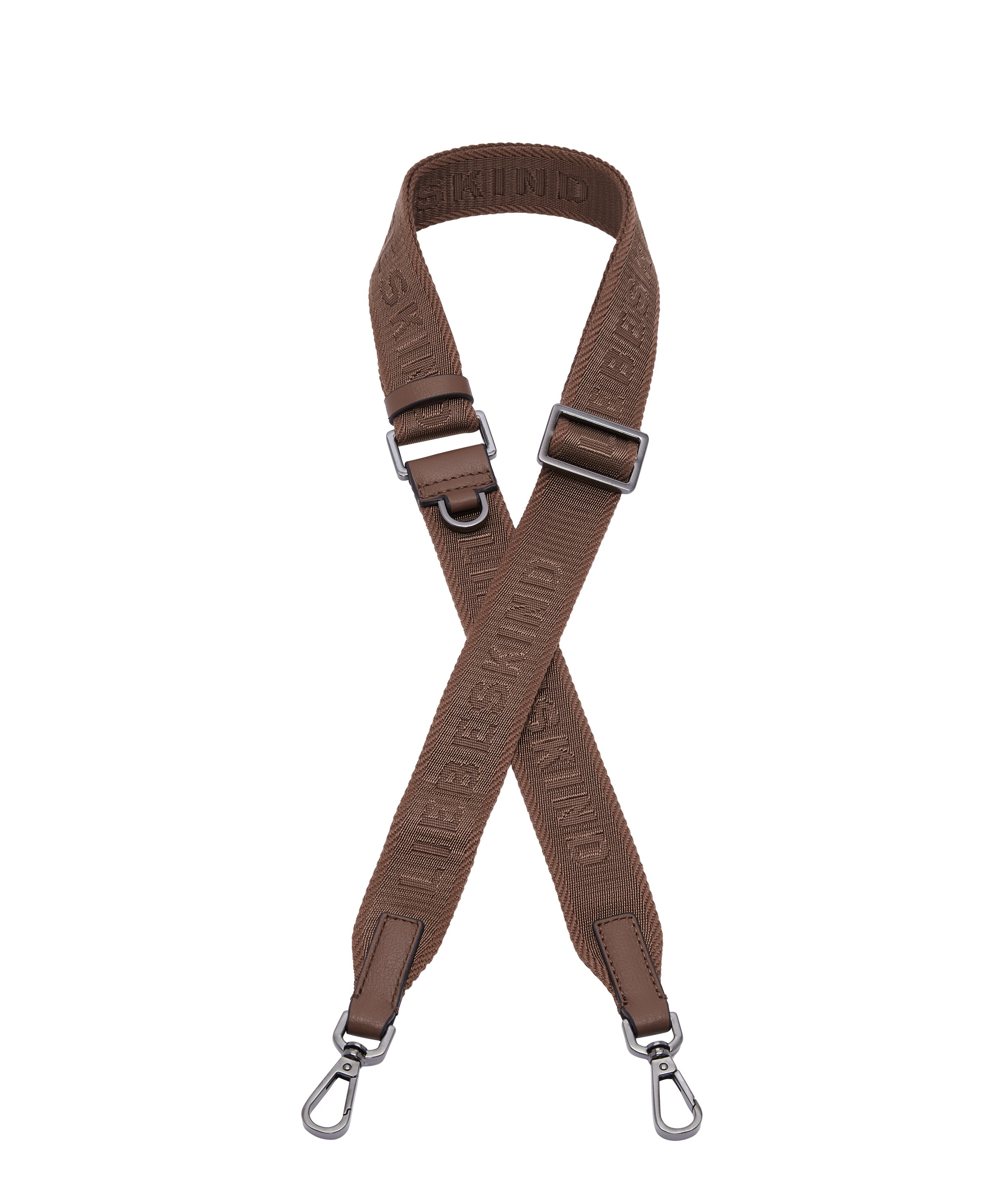 Liebeskind Berlin Schultergurt in Braun: Vorderseite