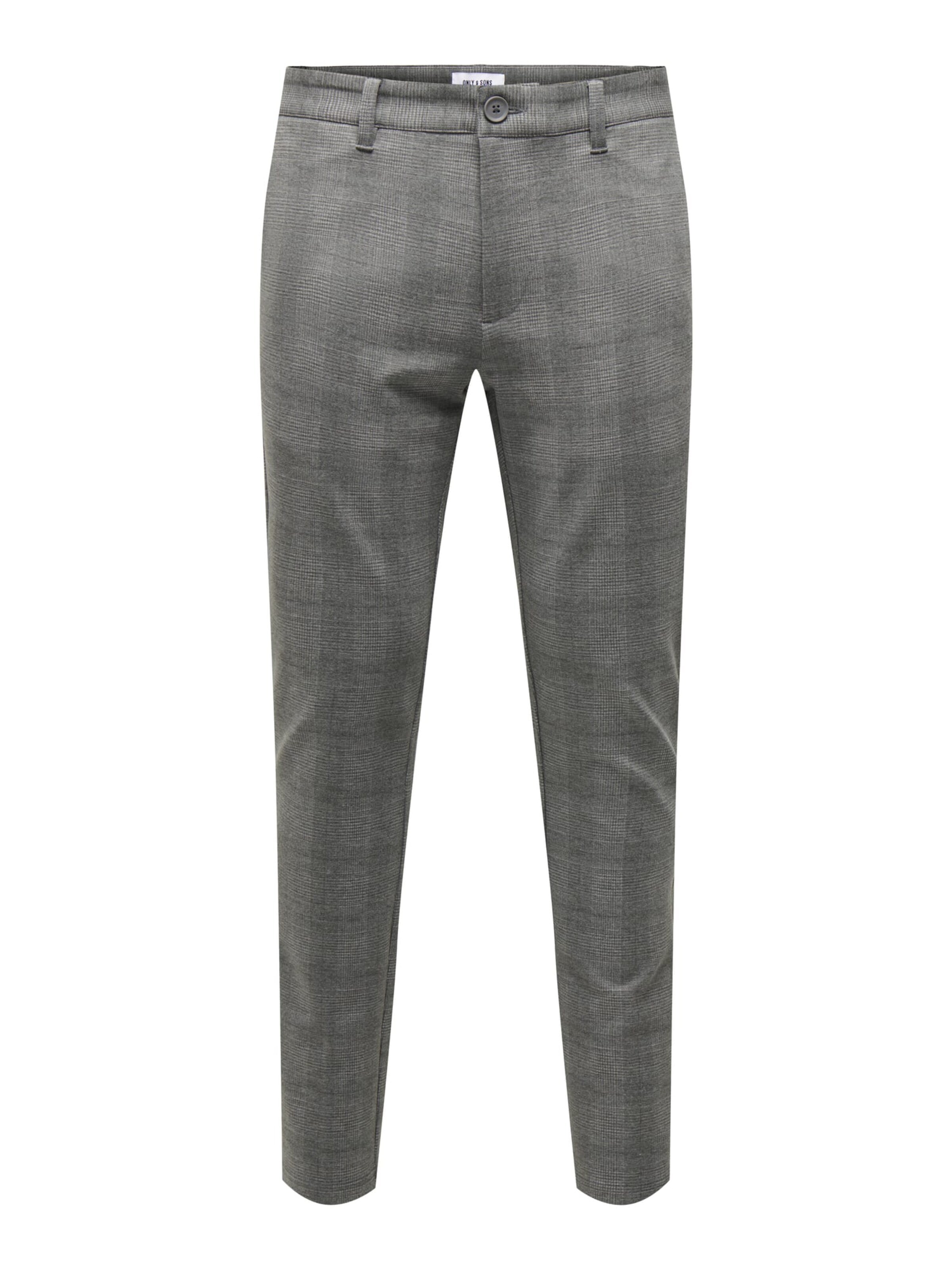 Only & Sons Trousers 'Mark' in 28 in Grey, Item view