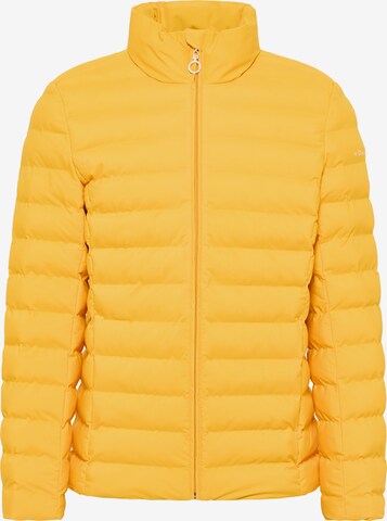 DreiMaster Maritim Weatherproof jacket in Yellow: front