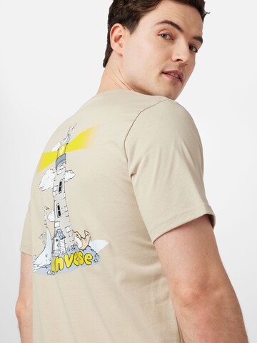 CONVERSE T-Shirt 'LIGHTHOUSE' in Beige