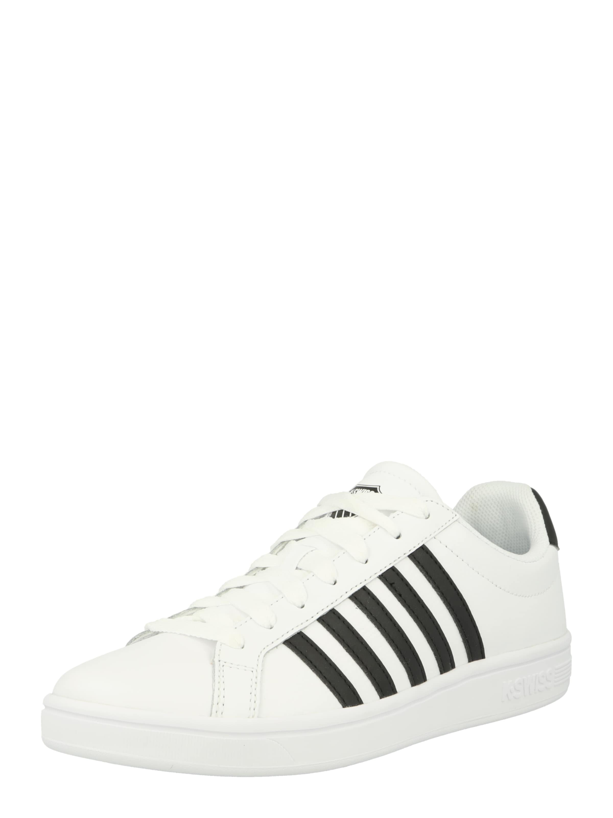 K-SWISS - Sapatilhas baixas 'Court Tiebreak' em branco: frente