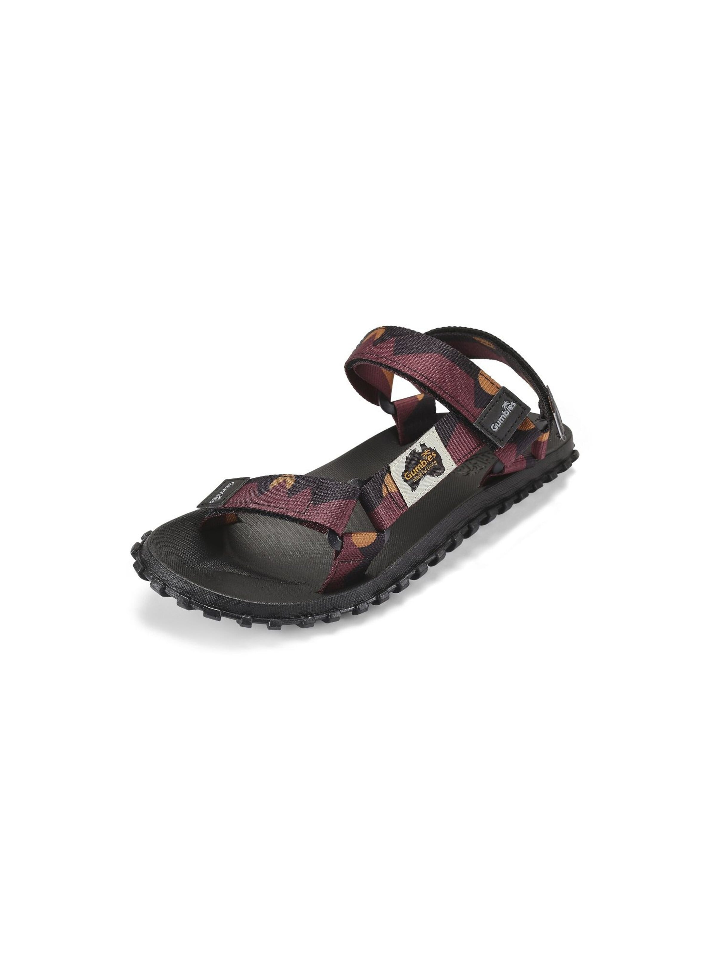 Gumbies Sandale 'Gumbies Scrambler'‌‌‌‌‌‌ in Rot: Vorderseite