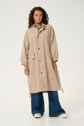 Manteau mi-saison 'CUdendie' CULTURE en beige