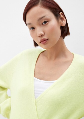 Cardigan s.Oliver en vert