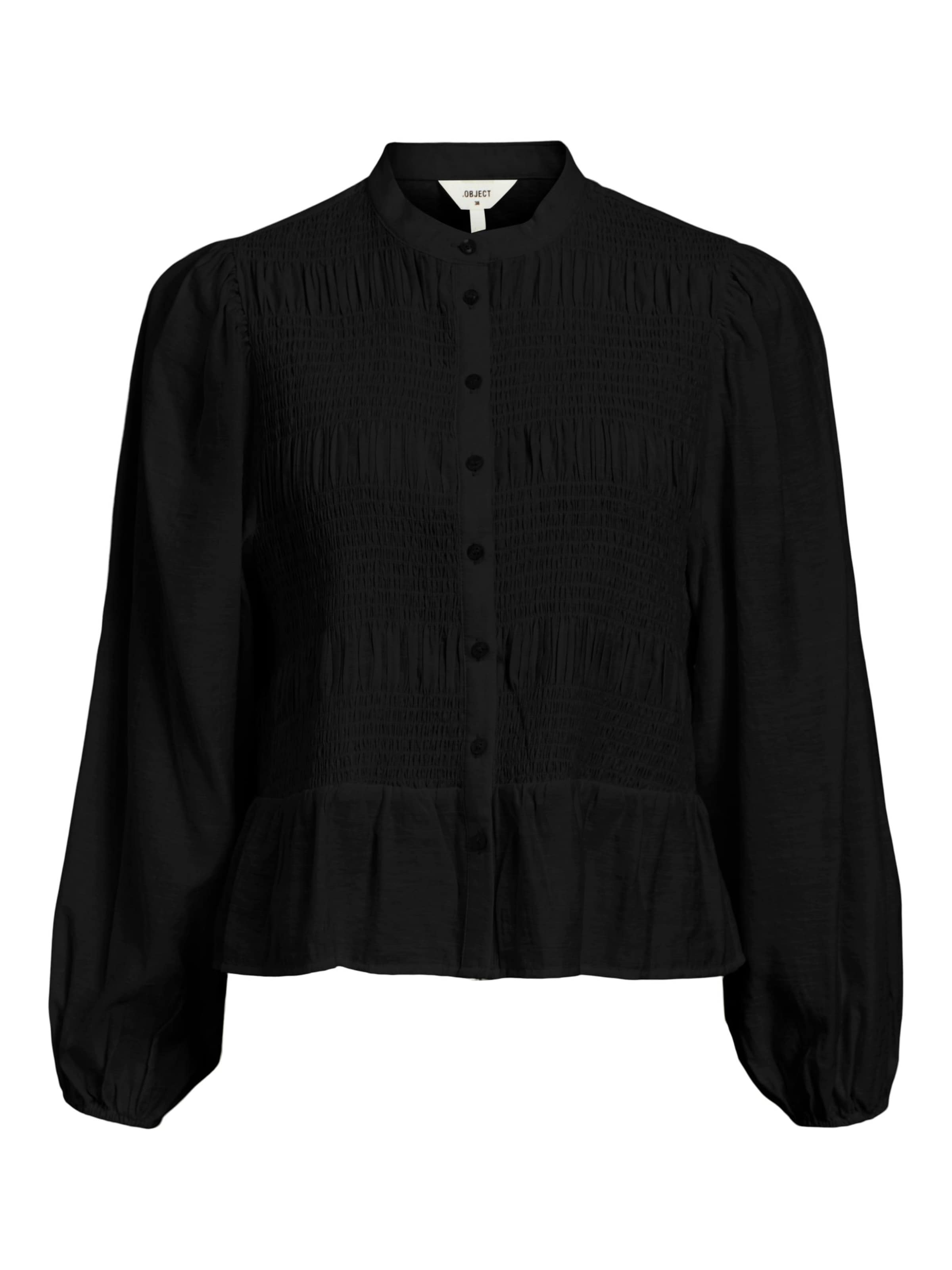 OBJECT Halenka 'IQRA' – černá: přední strana