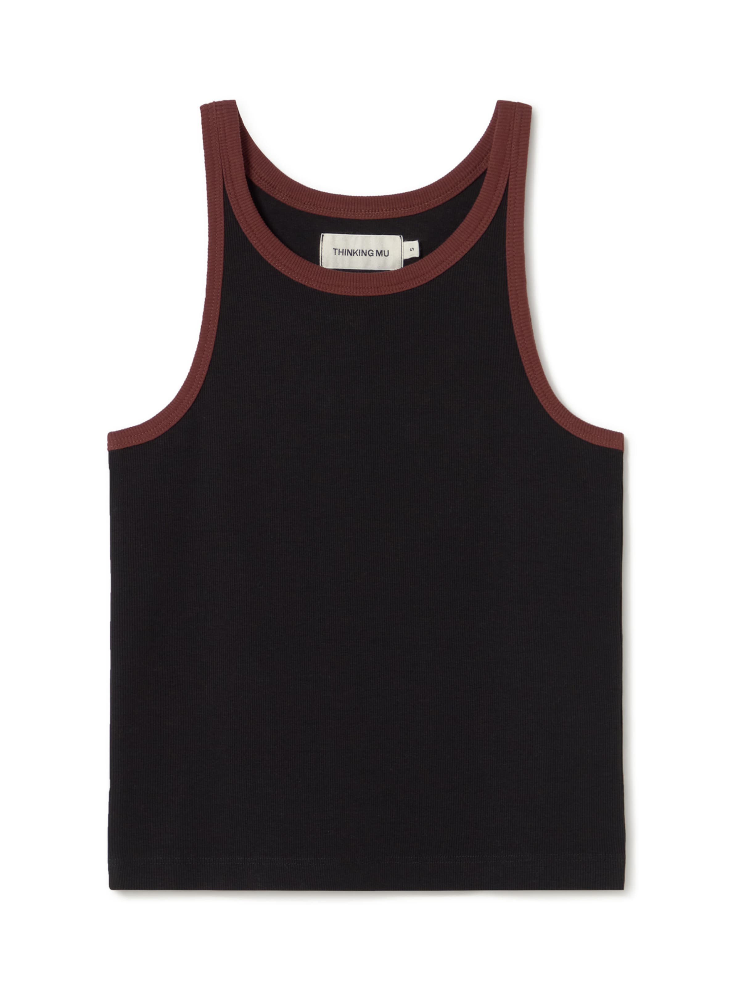 Thinking MU Топ ' HARRIET ' в Коричневый: спереди