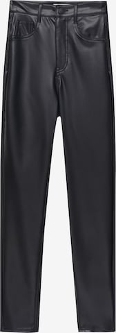 Pull&Bear Skinny Hose in Schwarz: predná strana