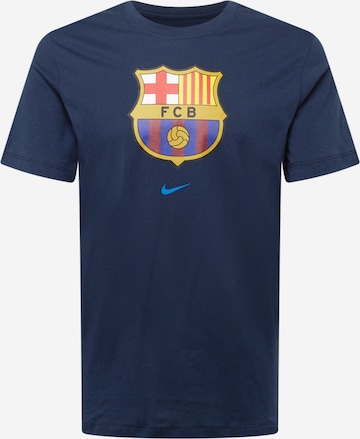 NIKE Koszulka funkcyjna 'FC Barcelona' w kolorze niebieski: przód