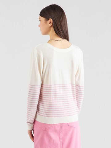 Pull-over 'ABELLA' VILA en blanc