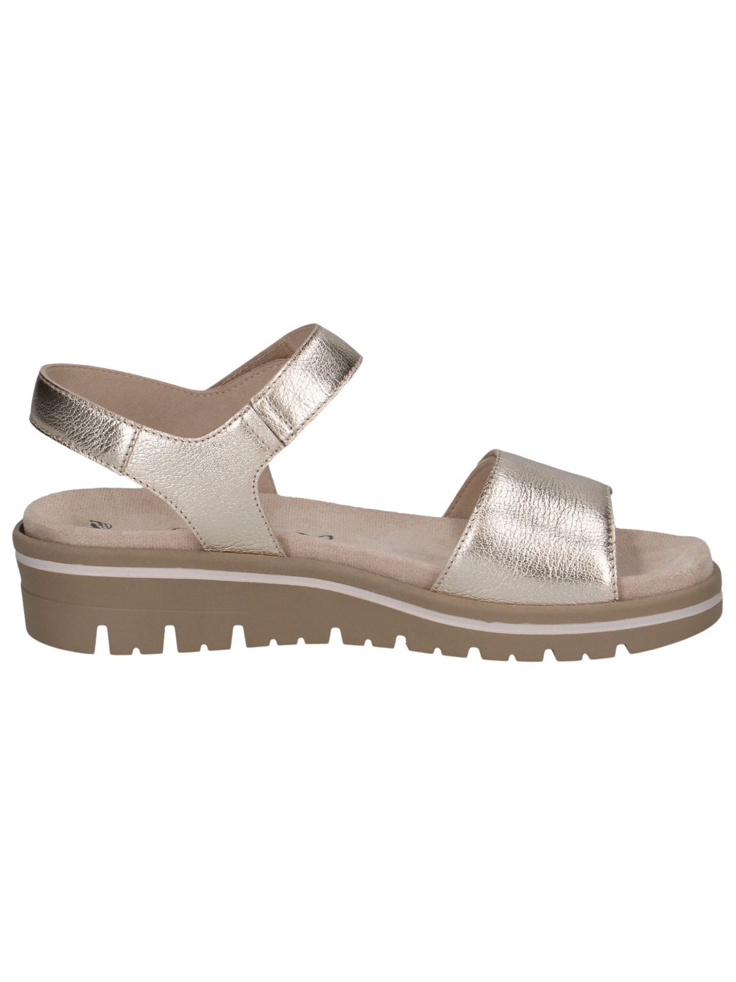 CAPRICE Sandale in Gold