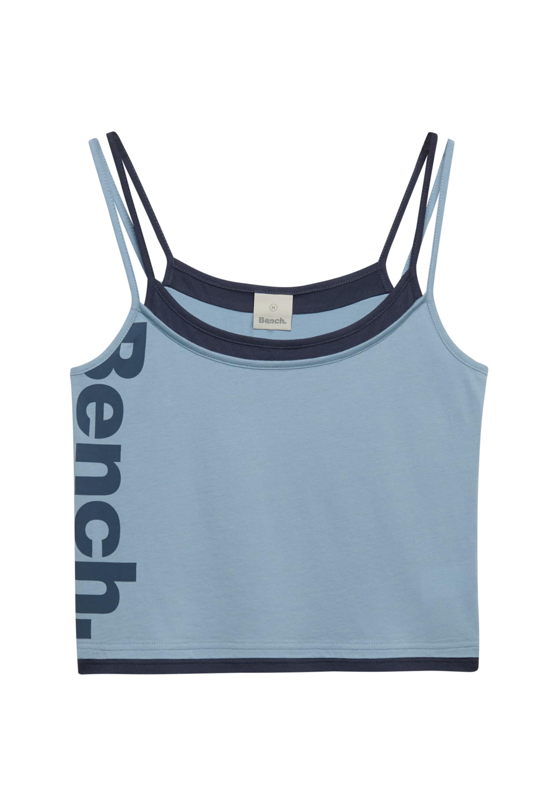 Haut 'Bench x Superdry & Co' BENCH en bleu : devant
