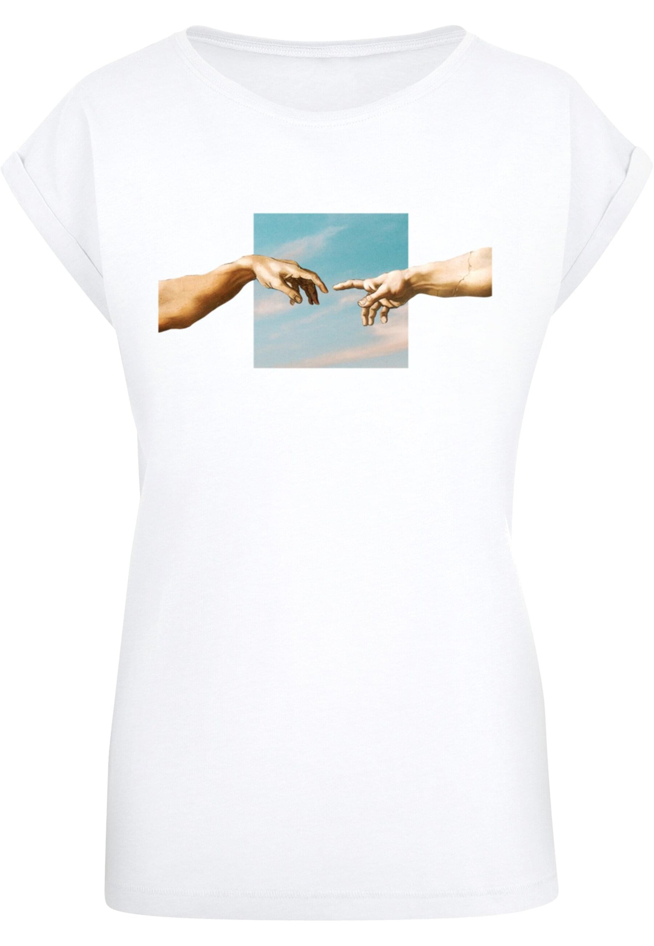 T-shirt Merchcode en blanc : devant