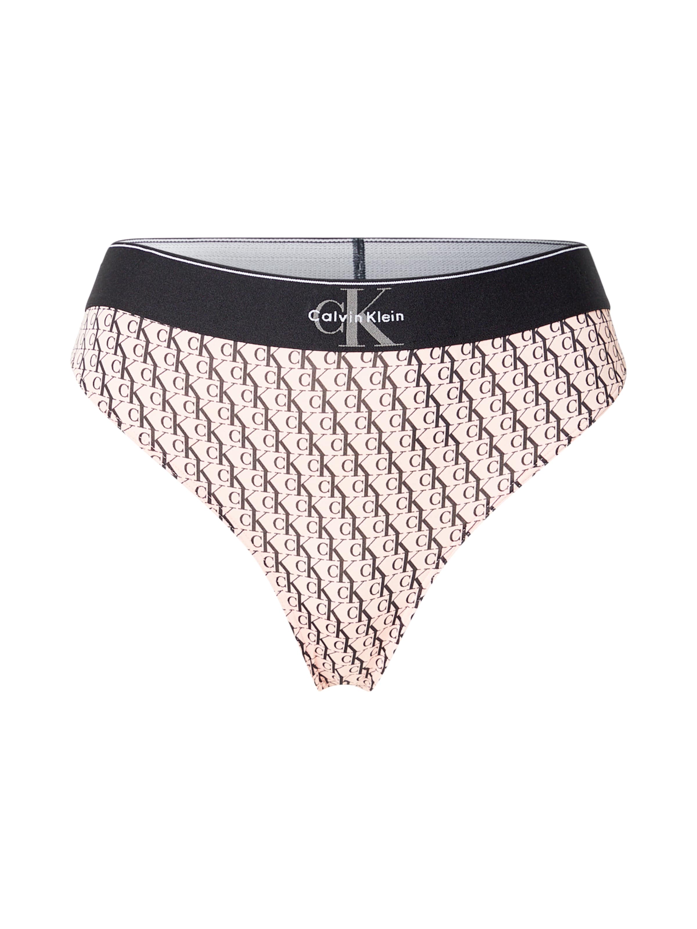 Calvin Klein Underwear String bugyik - rózsaszín: elől