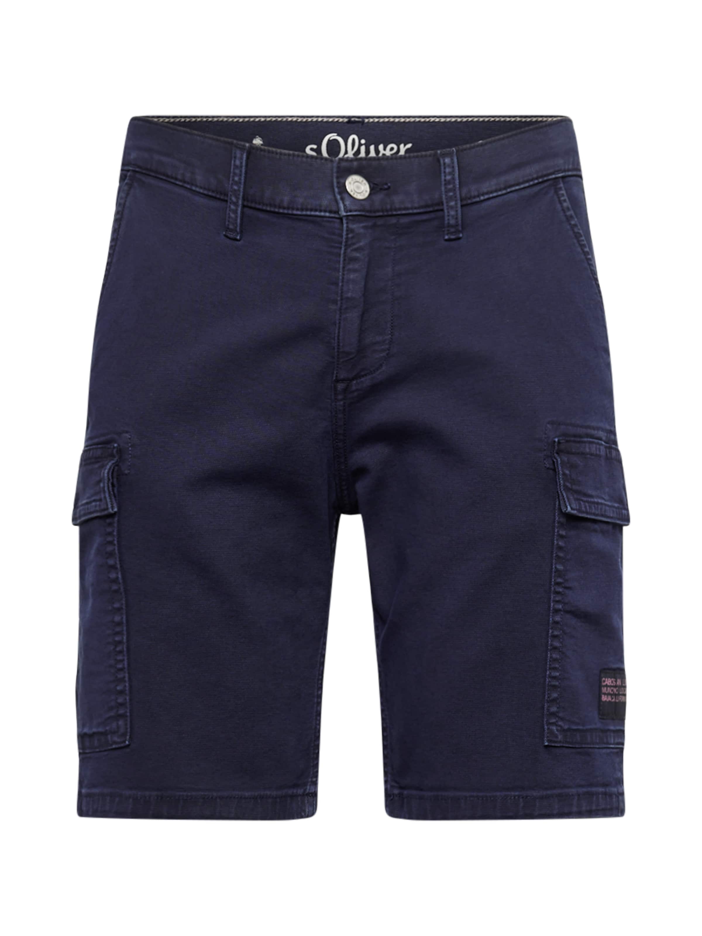 s.Oliver Regular Cargo jeans in Blue: front