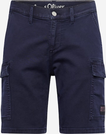 Jeans cargo s.Oliver en bleu : devant