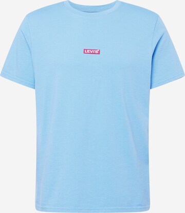 LEVI'S ® Póló 'Relaxed Baby Tab Short Sleeve Tee' - kék: elől