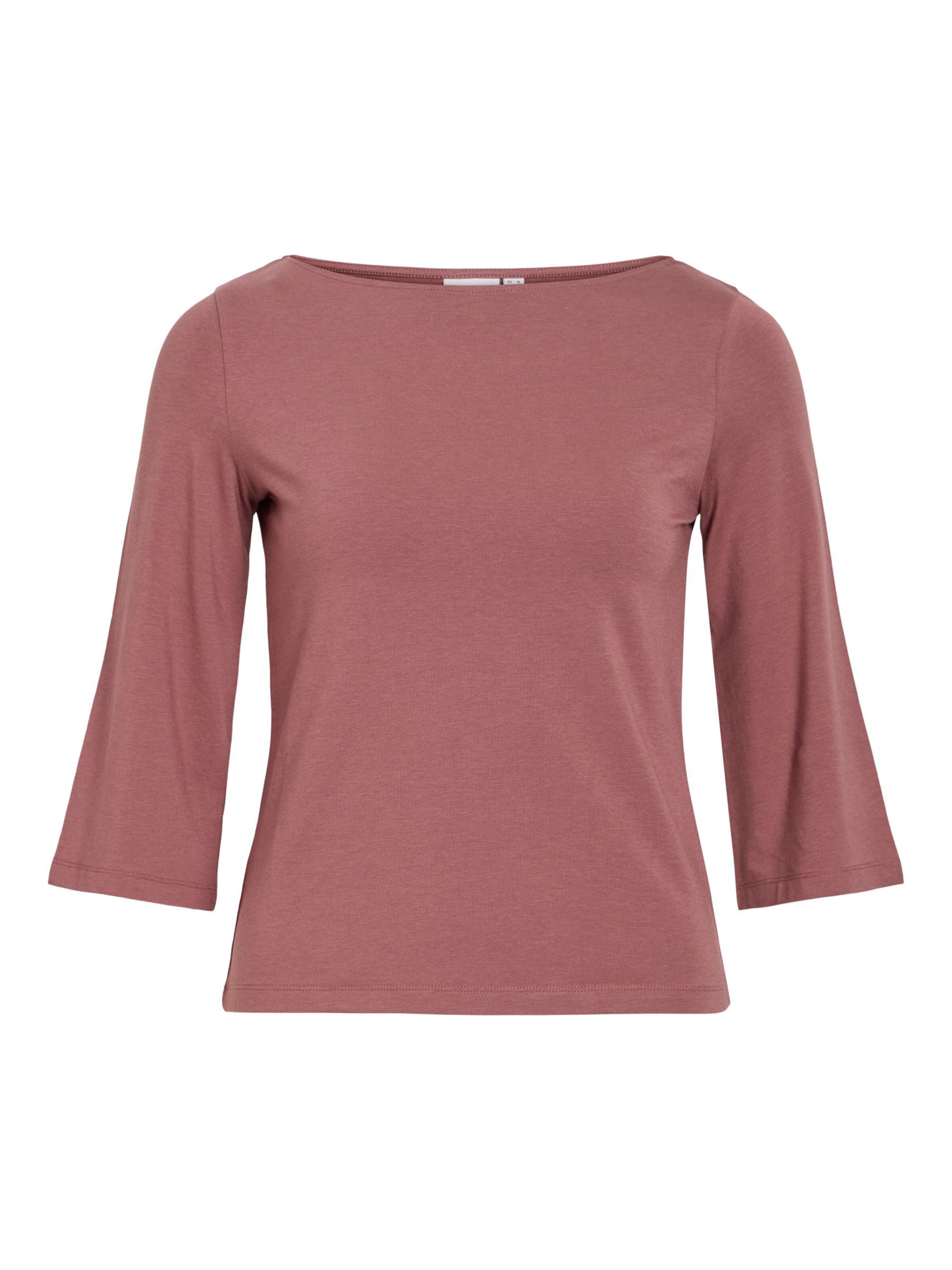 VILA - Camiseta 'VIEmilie' en marrón: frente