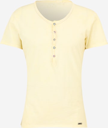 Key Largo Shirt 'LEMONADE' in Geel: voorkant