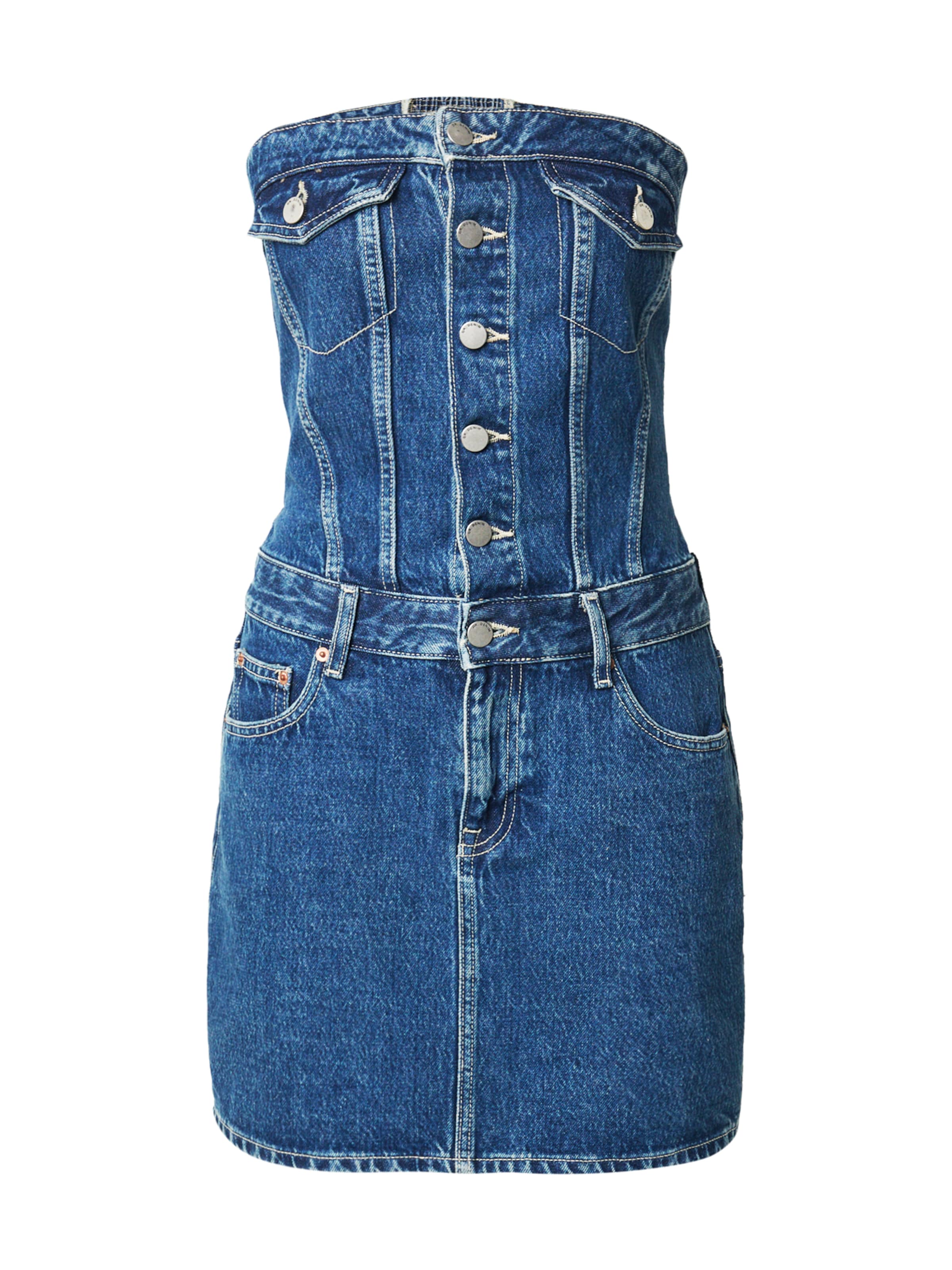 Dr. Denim Šaty 'Carlisle' - Modrá: predná strana