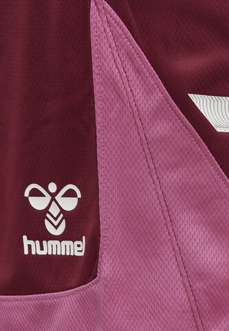 Hummel regular Sportsbukser 'Lead Poly' i rød