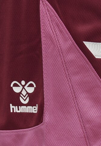 Hummel Regular Sportshorts 'Lead Poly' in Rot