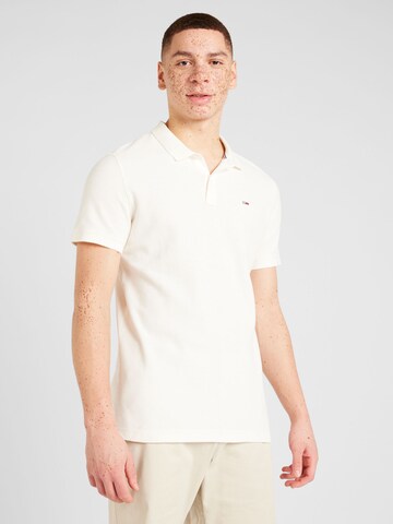 Tommy Jeans Poloshirt in Weiß: predná strana