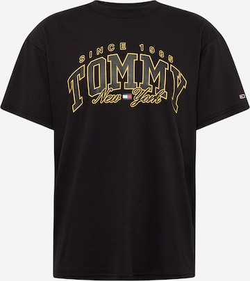 T-Shirt Tommy Jeans en noir : devant