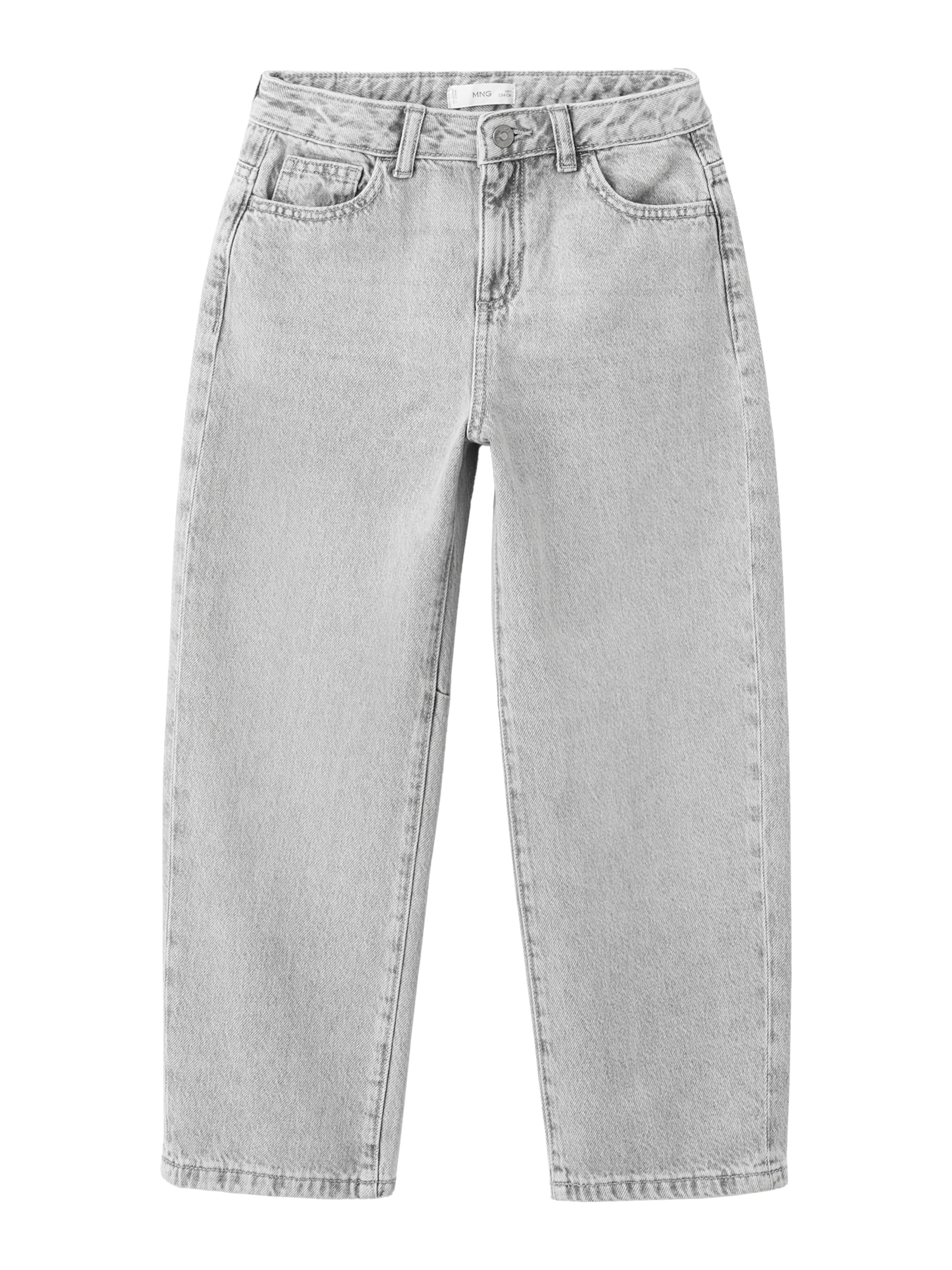 MANGO KIDS Baggy Farmer - szürke: elől