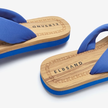 Tongs Elbsand en bleu