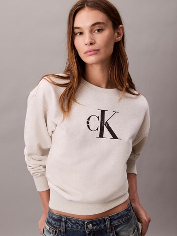Calvin Klein Jeans Mikina – šedá