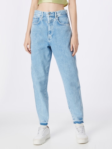 Pepe Jeans جينز واسع جينز 'RACHEL' بلون أزرق: الأمام