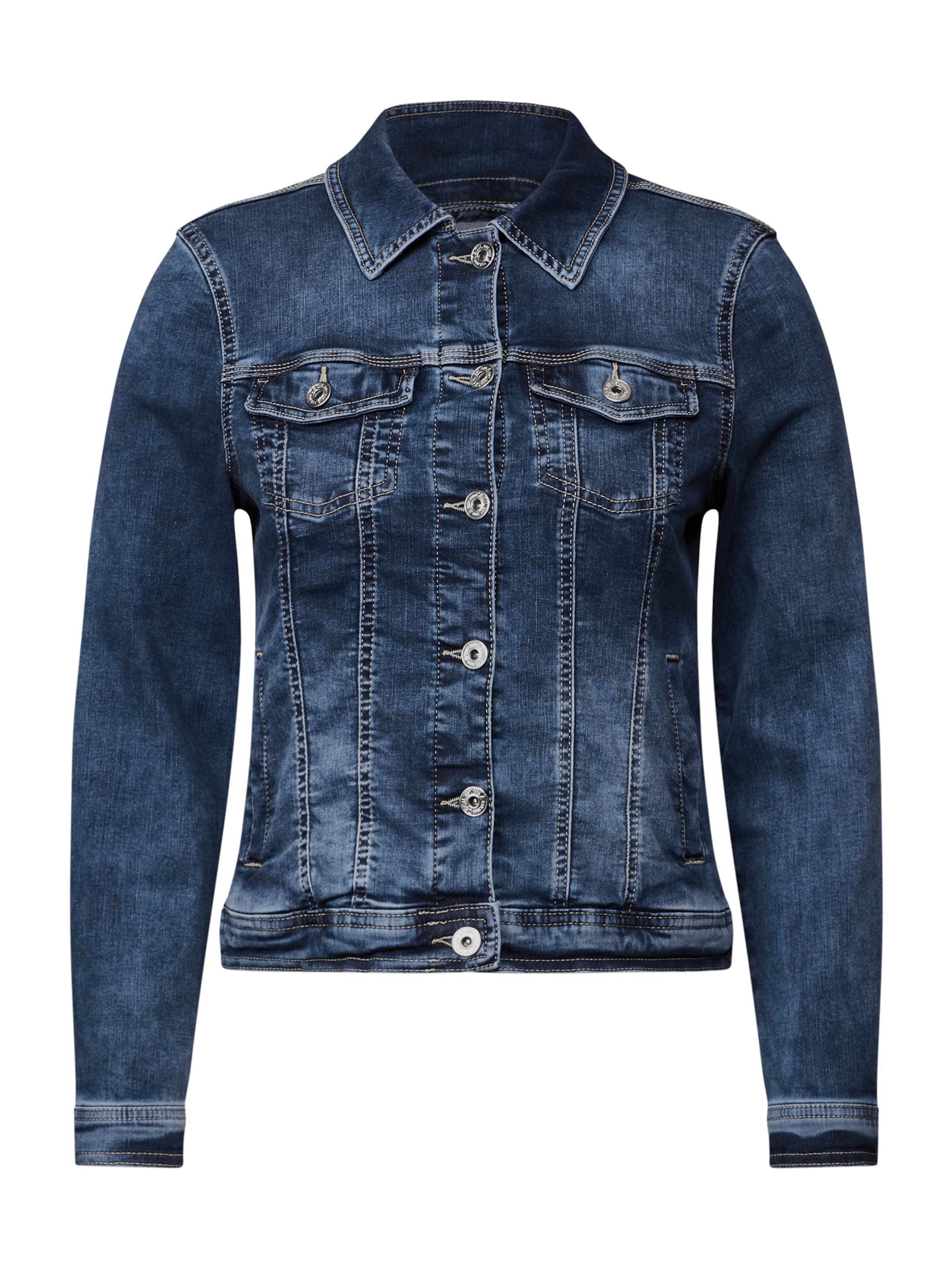 CECIL Tussenjas in Blauw: voorkant