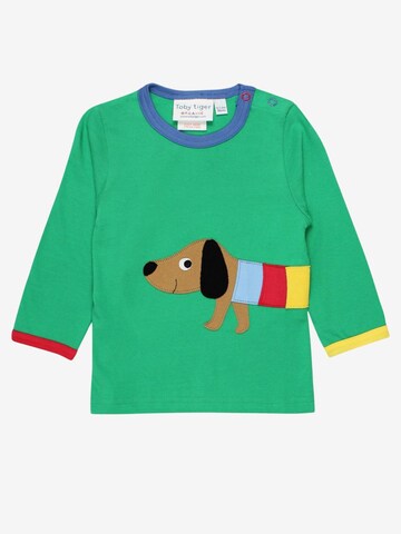 Toby Tiger Shirt in Green: front