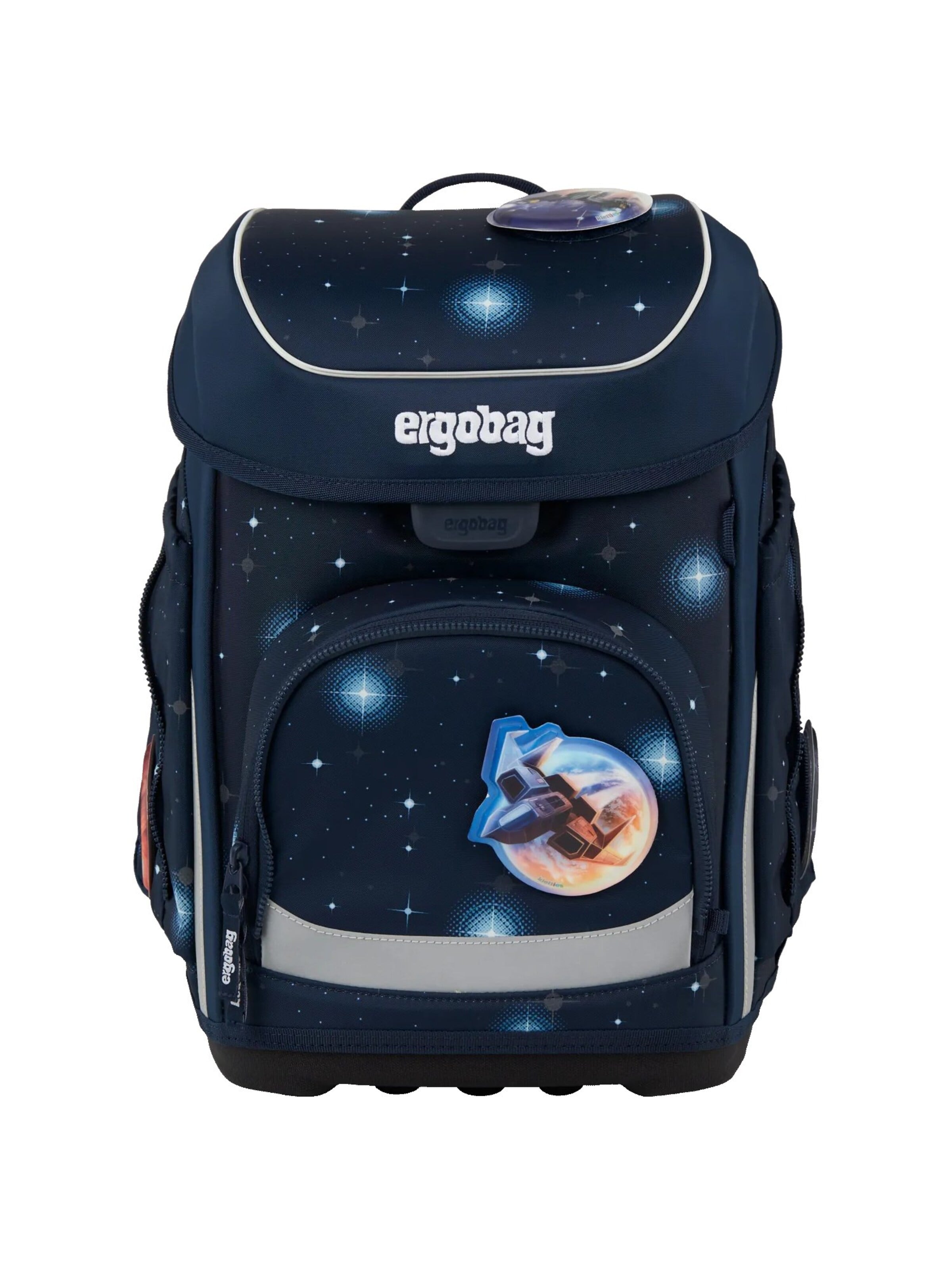 ergobag Backpack 'Schulranzen-Set cubo Set' in Blue