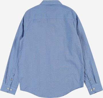 GARCIA Regular Fit Hemd in Blau