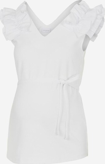 MAMALICIOUS Μπλούζα 'Elisa' σε λευκό, Άποψη προϊόντος