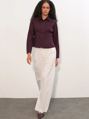 Bigdart Bluse in Lila