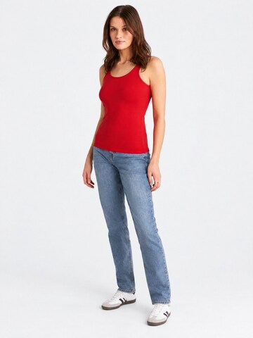 Haut Ethiquet en rouge