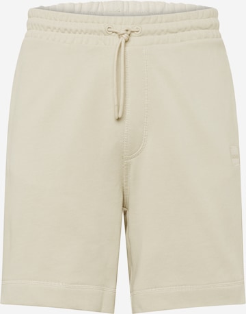 regular Pantaloni 'Sewalk' di BOSS Orange in beige: frontale