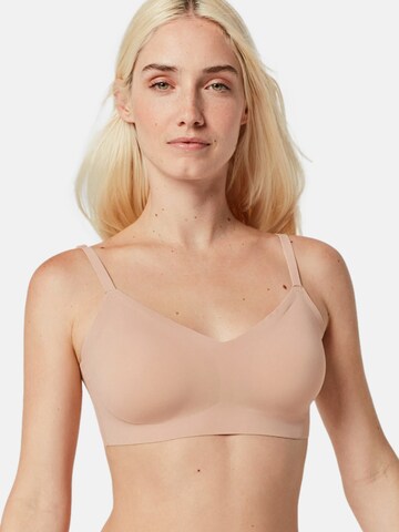 Reggiseno di Gisela in beige: frontale
