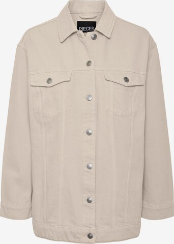 PIECES Overgangsjakke 'Tika' i beige: forside