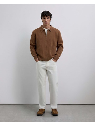 Scalpers Strickjacke 'Icon Hedwing' in Braun