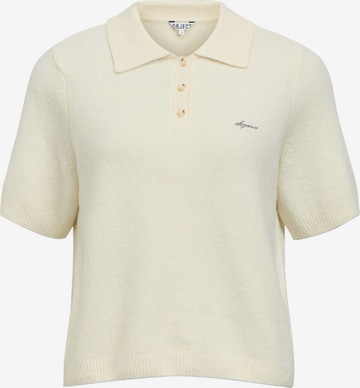 smėlio OBJECT Marškinėliai 'OBJDEBBIE': priekis