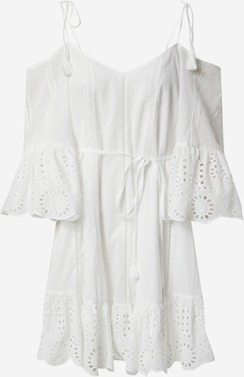 Twinset Robe en blanc cassé, Vue avec produit